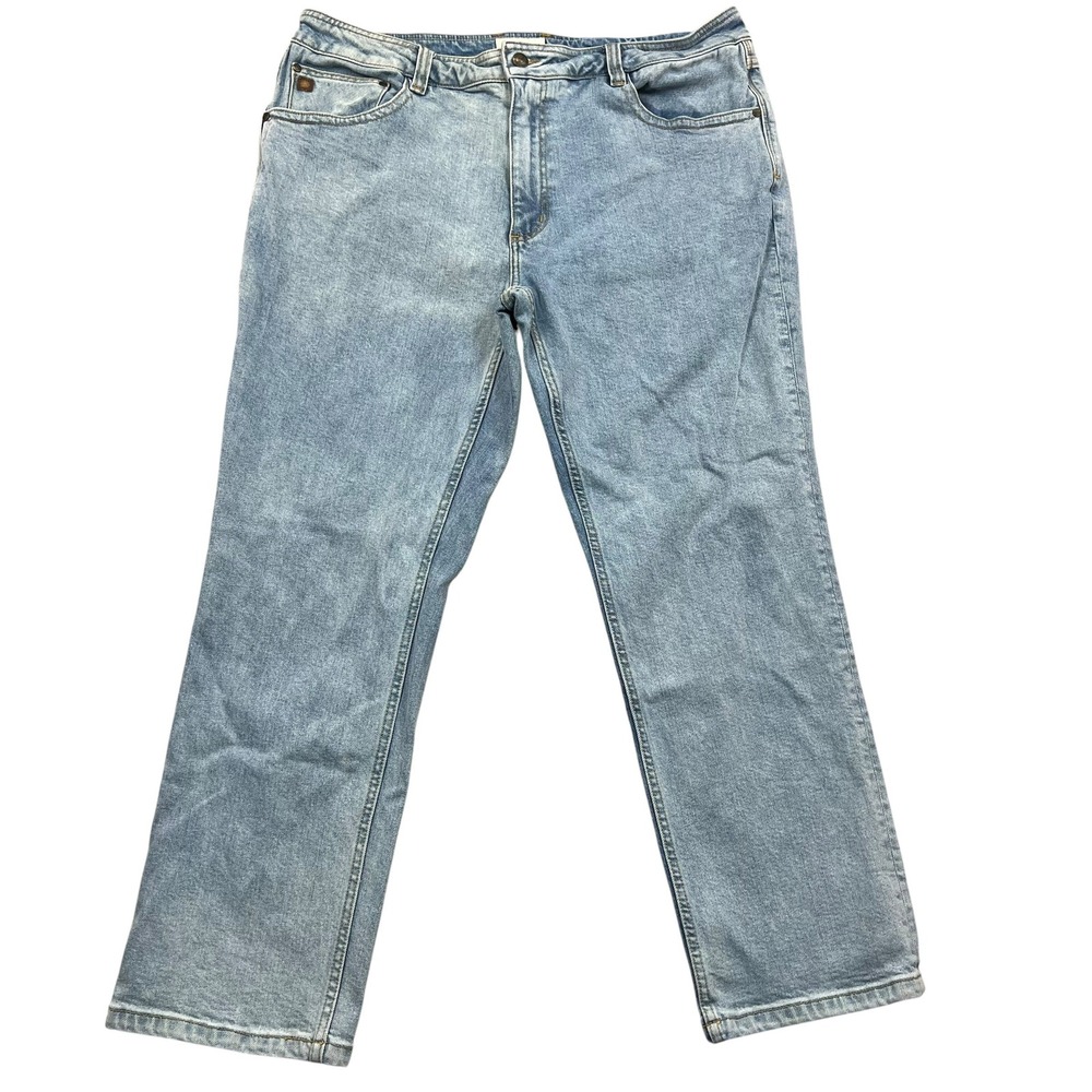 The Territory Ahead Jeans Men 40/30 Blue Classic Fit Light Wash Denim Pants